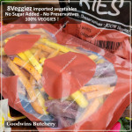 8Veggiez IQF frozen fries SWEET POTATO MIXED COLOUR - UBI CAMPUR WARNA 8 Veggiez (new packaging)